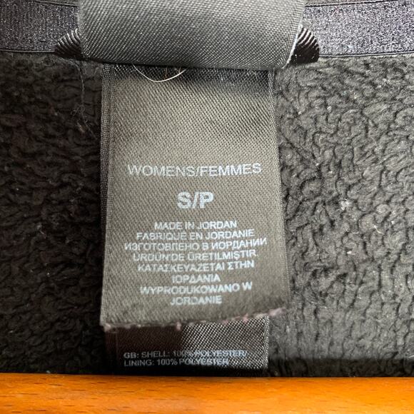 The North Face women's black Osito fuzzy fleece full zip up jacket Small - Picture 11 of 13